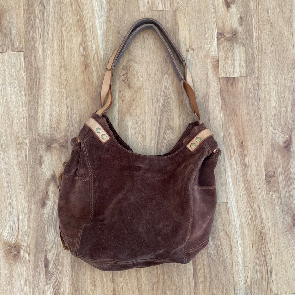 Lucky leather shoulder bag
